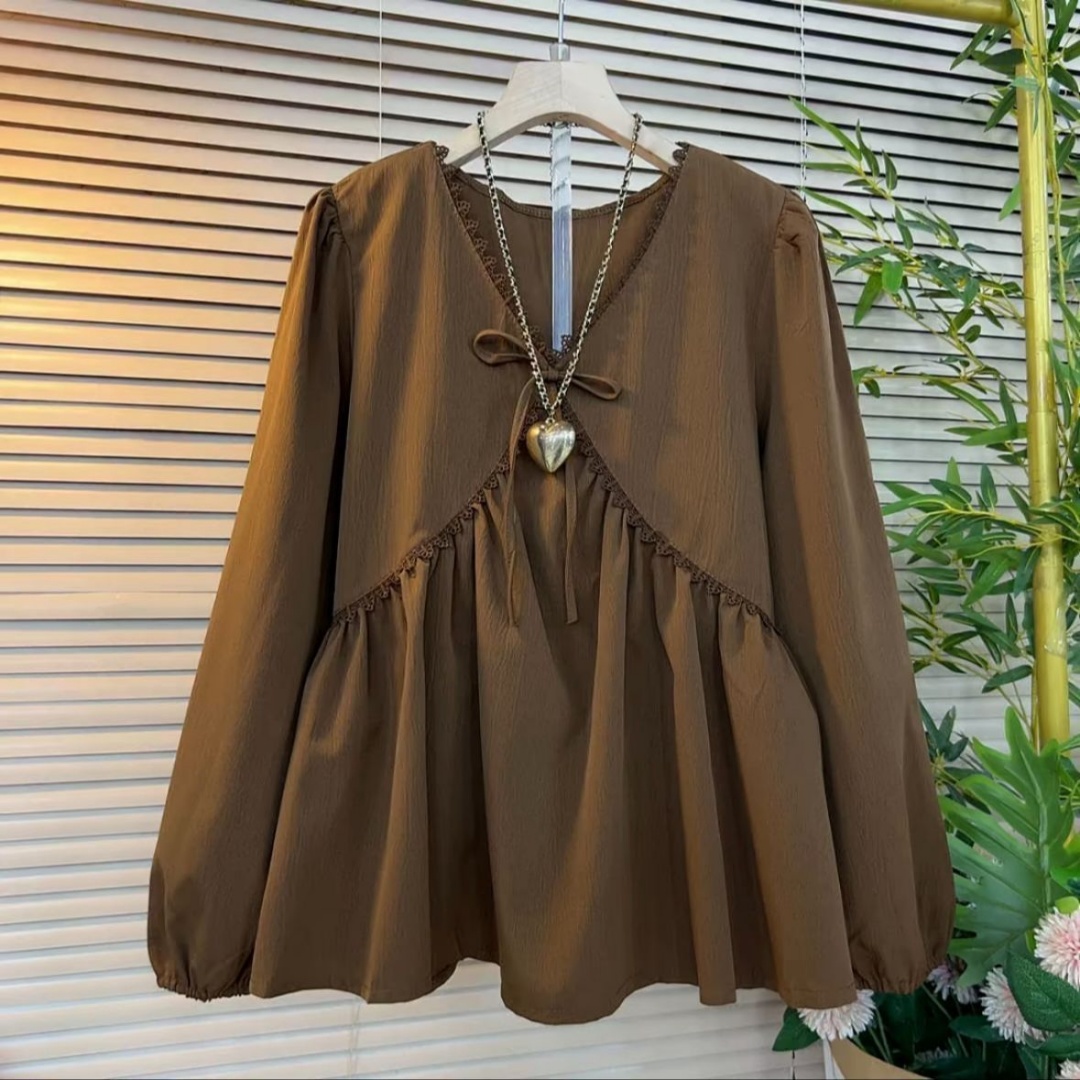 Blouse Off Shoulder - Plus Ukuran Pakaian Wanita 2026 Musim