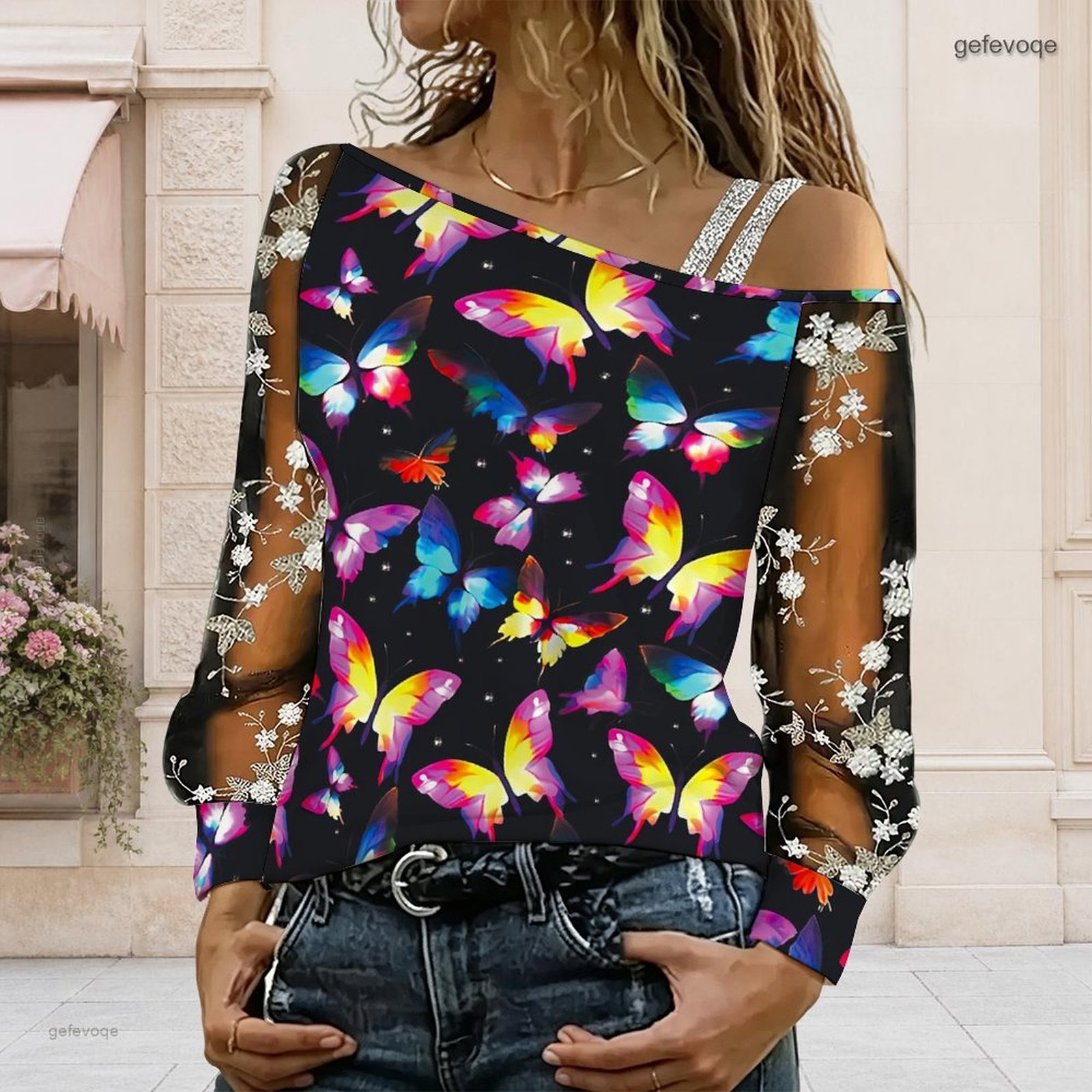 Blus Wanita Off Shoulder Asime - Blouse Off Shoulder ulasan dan harga