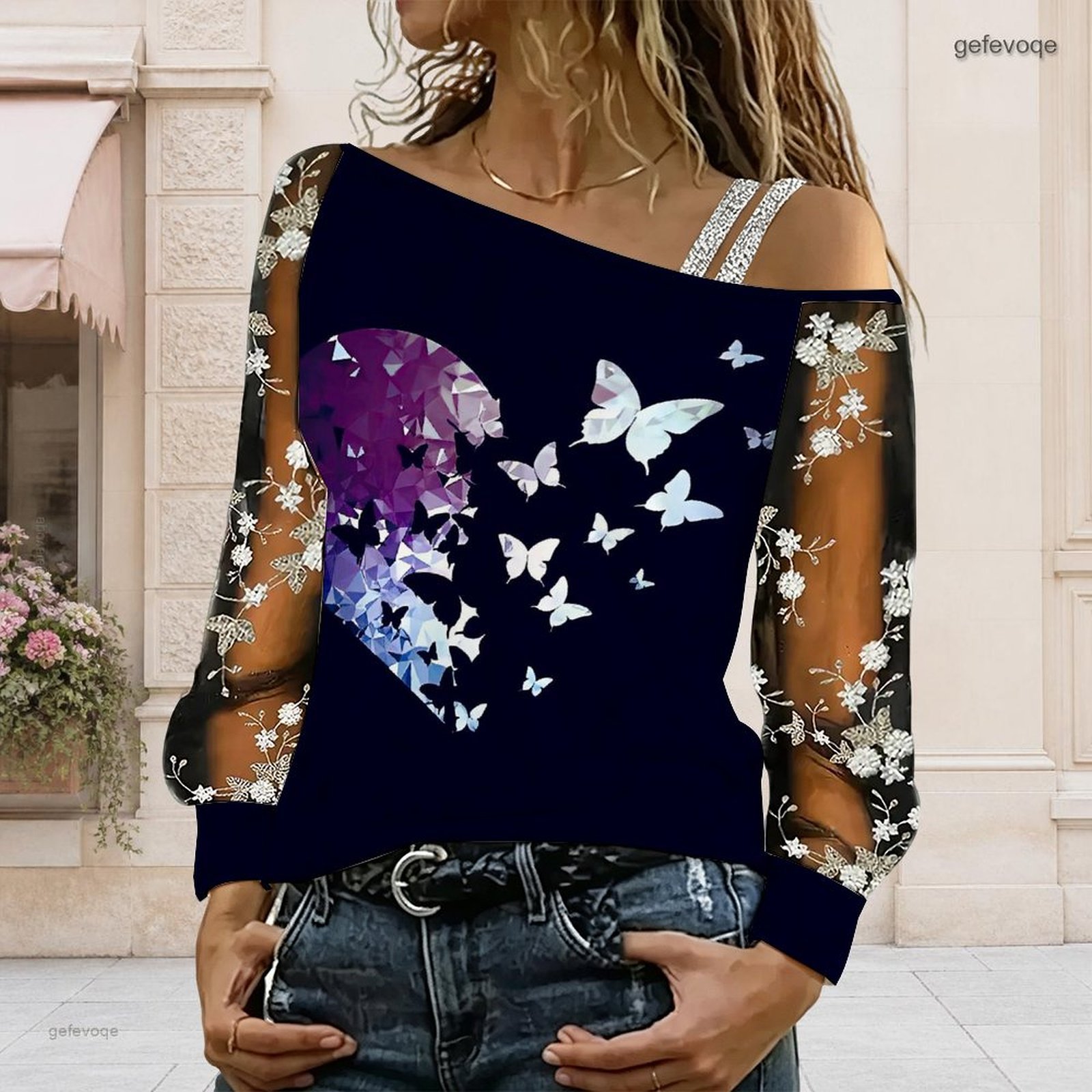Blus Wanita Off Shoulder Asime - Blouse Off Shoulder ulasan dan harga