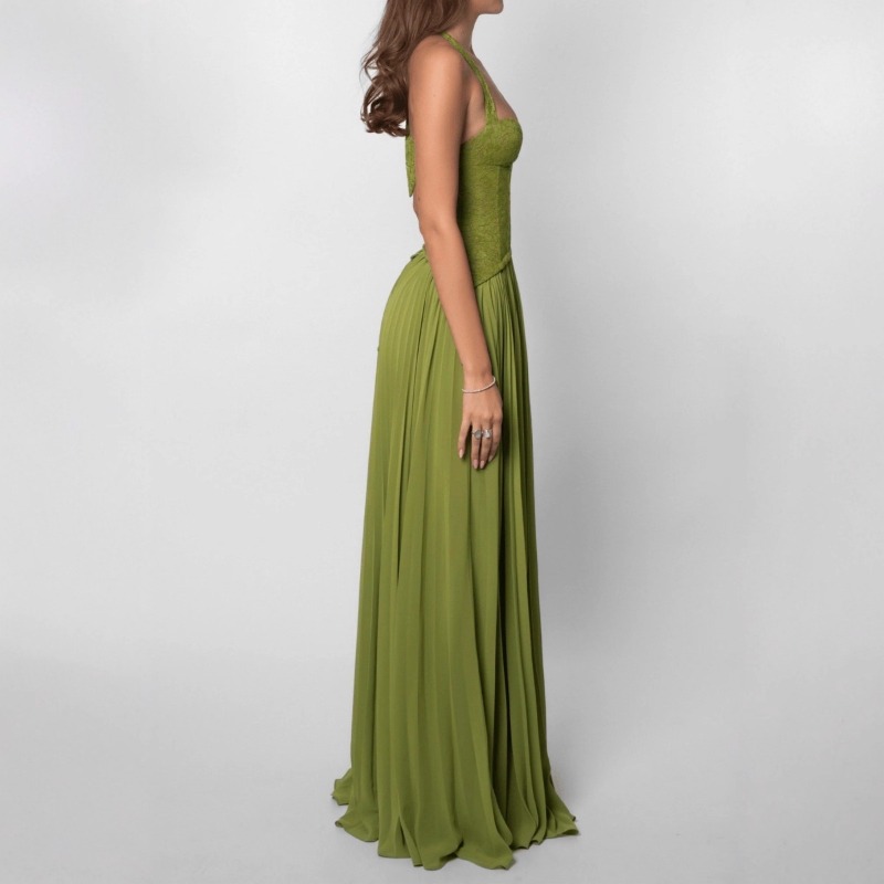 Gaun Maxi Halter Seksi Berpoto - Maxi Dress Halter ulasan dan harga