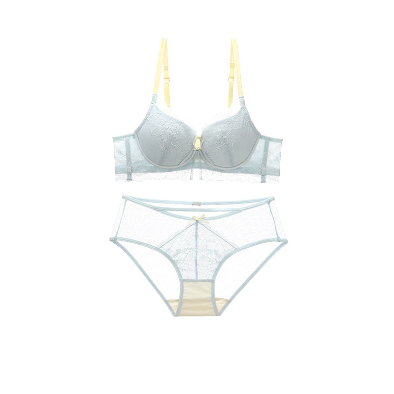 Set Pakaian Dalam Wanita Beren - Bralette Triangle Set ulasan dan harga