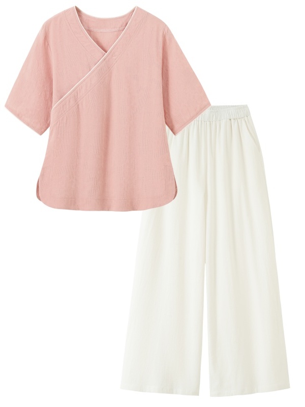 Set atasan dan celana panjang  - Linen Pant Wide ulasan dan harga